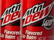 Mountain Dew Code Red Flavored Lip Balm Review